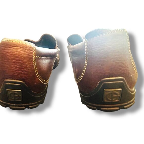 Cole Haan Mens Brown Leather Driving Loafers Vibram Sole Comfort Slip-On Sz 8.5 - Picture 10 of 15